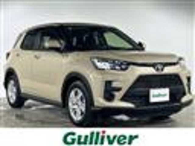 トヨタ ライズ G 福岡県 2020(令2)年 5.8万km ナチュラルベージュマイカM 純正9インチナビ/Bluetooth/フルセグTV/CD/DVD/衝突被害軽減ブレーキ/横滑り防止装置/コーナーセンサー/アイドリングストップ/ETC２．０/ドライブレコーダー/LEDオートライト/純正16インチアルミホイール/電動格納ミラー