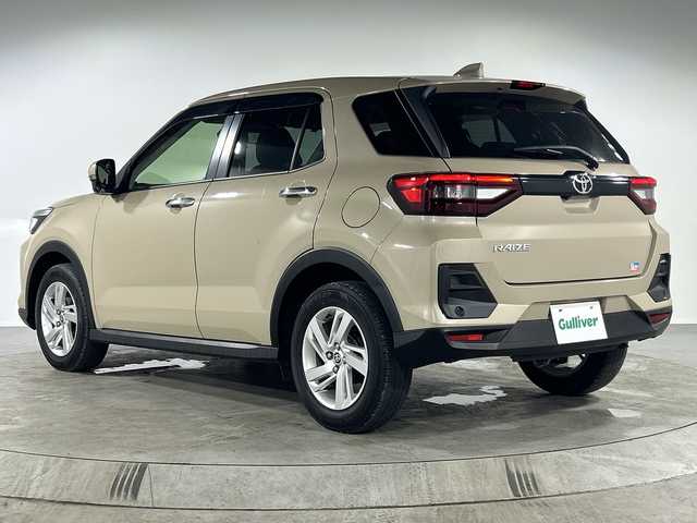 トヨタ ライズ G 福岡県 2020(令2)年 5.8万km ナチュラルベージュマイカM 純正9インチナビ/Bluetooth/フルセグTV/CD/DVD/衝突被害軽減ブレーキ/横滑り防止装置/コーナーセンサー/アイドリングストップ/ETC２．０/ドライブレコーダー/LEDオートライト/純正16インチアルミホイール/電動格納ミラー