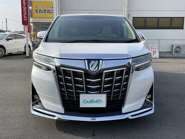 トヨタ アルファードハイブリット X 群馬県 2018(平30)年 6.6万km ホワイトパールクリスタルシャイン トヨタセーフティーセンス/・衝突軽減ブレーキ/・ブラインドスポット/・クリアランスソナー/・クルーズコントロール/・レーンキープ/・横滑り防止/・オートライト/・オートマチックハイビーム/・SOSコール/・デジタルインナーミラー/Ｔコネクト10.5インチナビ/・AM/FM/Bluetooth/・SD/USB/AUX/MSV/・フルセグTV/バックカメラ/JBLサウンド/両側電動スライドドア/フリップダウンモニター/サンルーフ/ドライブレコーダー/LEDヘッドライト/LEDフォグランプ/電動パーキング/純正フロアマット/純正ドアバイザー/社外18インチアルミホイール/プッシュスタート/スマートキー