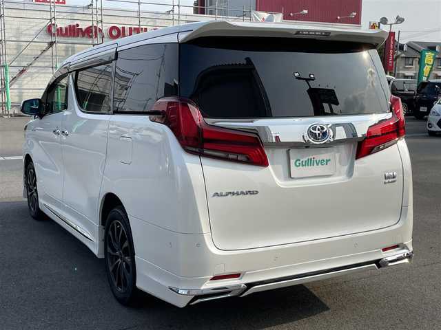トヨタ アルファードハイブリット X 群馬県 2018(平30)年 6.6万km ホワイトパールクリスタルシャイン トヨタセーフティーセンス/・衝突軽減ブレーキ/・ブラインドスポット/・クリアランスソナー/・クルーズコントロール/・レーンキープ/・横滑り防止/・オートライト/・オートマチックハイビーム/・SOSコール/・デジタルインナーミラー/Ｔコネクト10.5インチナビ/・AM/FM/Bluetooth/・SD/USB/AUX/MSV/・フルセグTV/バックカメラ/JBLサウンド/両側電動スライドドア/フリップダウンモニター/サンルーフ/ドライブレコーダー/LEDヘッドライト/LEDフォグランプ/電動パーキング/純正フロアマット/純正ドアバイザー/社外18インチアルミホイール/プッシュスタート/スマートキー