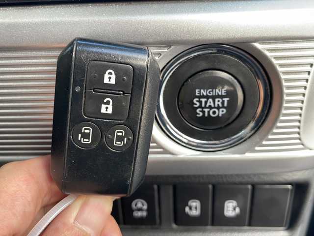 スズキ スペーシア カスタム HYBRID XS 広島県 2018(平30)年 6.9万km ブルーイッシュブラックパール3 レーダーブレーキサポート/社外ナビ/CD/DVD/DTV/Bluetooth/両側パワースライドドア /LEDオートライト/シートヒーター /ハーフレザーシート /アイドリングストップ/純正アルミホイール/フロアマット/純正ドアバイザー/ドライブレコーダー/スマートキー/プッシュスタート