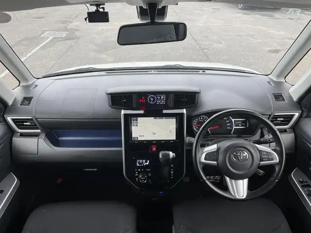 トヨタ ルーミー カスタムG－T 道央・札幌 2018(平30)年 6.6万km パールホワイトⅢ ４WD/純正ディーラーOPナビ/CD/DVD/BT/フルセグ/スマートアシスト/衝突被害軽減ブレーキ/横滑り防止装置/クルーズコントロール/レーンキープアシスト/リアコーナーセンサー/アラウンドビューモニター/ビルトインETC/ドライブレコーダー/アイドリングストップ/SPORTMODE/両側パワースライドドア/プッシュスタート/スマートキー/LEDヘッドライト/オートライト/フォグランプ/電動格納ミラー/ウィンカーミラー/純正フロアマット/ドアバイザー