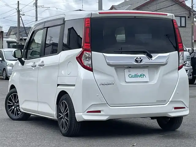 トヨタ ルーミー カスタムG－T 道央・札幌 2018(平30)年 6.6万km パールホワイトⅢ ４WD/純正ディーラーOPナビ/CD/DVD/BT/フルセグ/スマートアシスト/衝突被害軽減ブレーキ/横滑り防止装置/クルーズコントロール/レーンキープアシスト/リアコーナーセンサー/アラウンドビューモニター/ビルトインETC/ドライブレコーダー/アイドリングストップ/SPORTMODE/両側パワースライドドア/プッシュスタート/スマートキー/LEDヘッドライト/オートライト/フォグランプ/電動格納ミラー/ウィンカーミラー/純正フロアマット/ドアバイザー