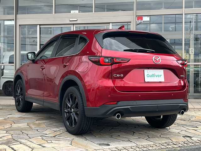 マツダ ＣＸ－５ XD ブラックトーンエディション 静岡県 2022(令4)年 1.9万km ソウルレッドクリスタルM 純正SDナビ/・DVD/・CD/・Bluetooth/・フルセグTV/・AM/・FM/・USB/主要装備/・プリクラッシュ/・コーナーセンサー前後/・クリアランスソナー/・レーンキープアシスト/・横滑り防止/・クルーズコントロール/・バックカメラ/・アラウンドビューモニター/・ドライブレコーダー前後/・オートホールド/・SOSコール/・シートヒーター/・ハンドルヒーター/・ブラインドスポットモニター/・純正アルミホイール/・純正フロアマット/・パドルシフト/・