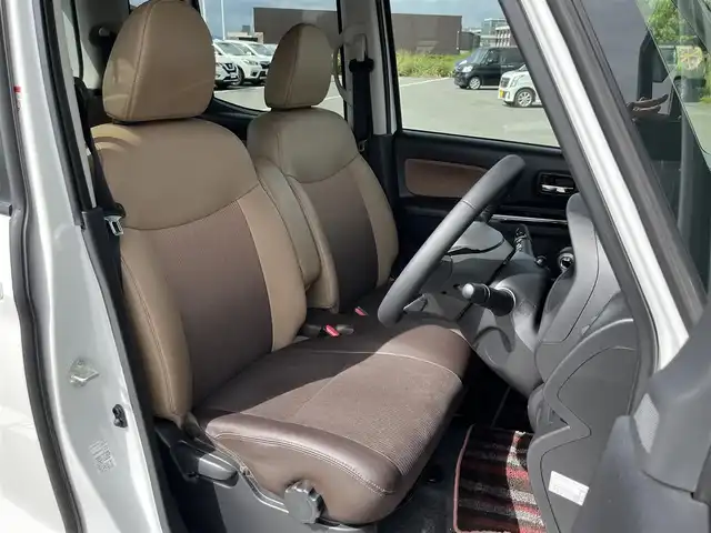 日産 デイズ ルークス HWS X Vセレクション 奈良県 2018(平30)年 6.8万km ホワイトパール 純正ナビ（MM317D-W）/（フルセグ／ＢＴ／ＣＤ／ＤＶＤ）/両側パワースライドドア/ハーフレザーシート/後席サンシェード/電動格納ミラー/オートライト/ＥＴＣ/前方ドライブレコーダー/純正15インチ/スペアキーX1