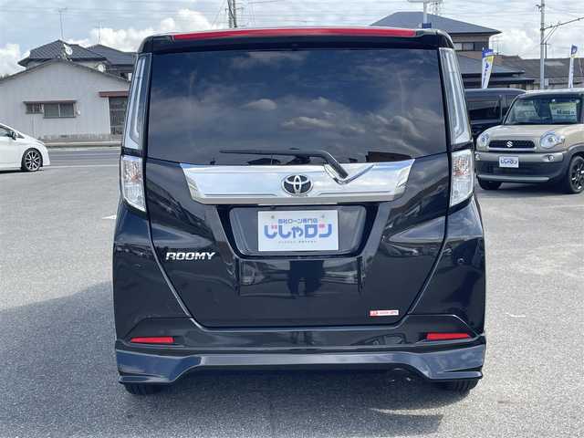 トヨタ ルーミー カスタムG 東京都 2021(令3)年 7.6万km ブラックマイカメタリック GRスポーツフルエアロ/ワンオーナー/純正ナビ / フルセグTV/Bluetooth/DVD/CD/バックカメラ /衝突回避支援ブレーキ/車線逸脱警報/ブレーキ制御付誤発進抑制/アダプティブクルーズコントロール/アダプティブドライビングビーム/衝突警報/ふらつき警報/サイドビューランプ/コーナーセンサー/路側逸脱警報/標識認識警報/両側パワースライドドア/LEDヘッドライト/LEDフォグランプ/オートライト/純正14インチアルミホイール/革調シートカバー/アイドリングストップ/プッシュスタート/スマートキー/電動オート格納ミラー/ウインカーミラー/ステアリングスイッチ/革巻きステアリングホイール/フロアマット/ドアバイザー/保証証/取扱説明書
