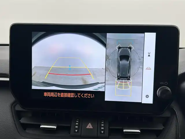トヨタ ＲＡＶ４ ハイブリットG 岡山県 2023(令5)年 3.1万km アティチュードブラックマイカ 純正１０．５型ディスプレイオーディオ/（USB/HDMI/フルセグ/Carplay/AndroidAuto)/ＴＲＤエアロ（前/横/後下）/ガラスルーフ/ルーフレール/追従型クルーズコントロール/衝突軽減ブレーキ/踏み間違い防止/レーンキープアシスト/ブラインドスポットモニター/全周囲カメラ/コーナーセンサー（前/後）/合皮シート/パワーシート（運転席/助手席）/シートメモリ/シートヒーター（運転席/助手席）/エアシート（運転席/助手席）/ステアリングヒーター/電動リアゲート/LEDヘッドライト/オートハイビーム/フォグランプ/ドライブレコーダー（全方位）/純正18インチAW/スマートキー×1/禁煙車