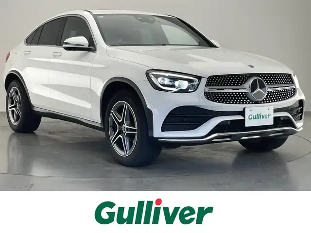 メルセデス・ベンツ ＧＬＣ２２０ d 4マチック クーペ AMGライン 愛知県 2020(令2)年 5.2万km 白 純正１２．３型ＤＡナビＴＶ　サンルーフ　禁煙　Ｂｕｒｍｅｓｔｅｒ　黒革　レザーエクスクルーシブパッケージ　シートベンチレーション　衝突軽減　追従クルコン　ＢＳＭ　全方位カメラ　コーナーセンサー　ＬＥＤオートライト　パワーシート　シートヒーター　パワーバックドア　レーダーセーフティパッケージ　オートハイビーム