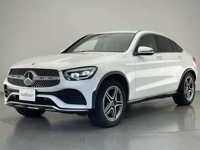 メルセデス・ベンツ ＧＬＣ２２０ d 4マチック クーペ AMGライン 愛知県 2020(令2)年 5.2万km 白 純正１２．３型ＤＡナビＴＶ　サンルーフ　禁煙　Ｂｕｒｍｅｓｔｅｒ　黒革　レザーエクスクルーシブパッケージ　シートベンチレーション　衝突軽減　追従クルコン　ＢＳＭ　全方位カメラ　コーナーセンサー　ＬＥＤオートライト　パワーシート　シートヒーター　パワーバックドア　レーダーセーフティパッケージ　オートハイビーム