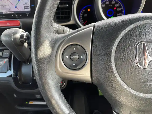 ホンダ Ｎ ＢＯＸ スラッシュ X 愛知県 2015(平27)年 6.5万km スマートブラック 純正メモリナビ/・Bluetooth/・フルセグTV/・CD/DVD/バックカメラ/ETC/オートクルーズコントロール/運転席・助手席シートヒーター/ステアリングヒーター/非接触充電/衝突軽減ブレーキ/アイドリングストップ/電子パーキング/純正フロアマット/LEDオートヘッドライト