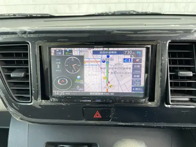 日産 デイズ ルークス S 愛知県 2018(平30)年 2.1万km ブラック ・社外メモリーナビ/・ワンセグテレビ/・CD/DVD再生機能/・AUX接続機能/・バックカメラ/・衝突軽減ブレーキ/・キーレスエントリー/・ベンチシート/・社外フロアマット