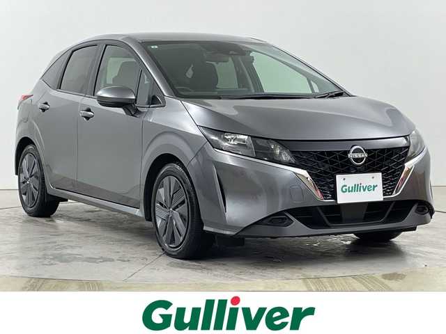 日産 ノート X FOUR 道央・札幌 2023(令5)年 7万km アルティメイトメタルシルバー ・４ＷＤ　/e-パワー/・セーフティサークル/・エマージェンシーブレーキ　/・社外メモリーナビ/・バックカメラ/・車線逸脱傾向　/・前席シートヒーター　/・ステアリングヒーター　/・Ｄ－ＭＯＤＥ　/・ETC/・オートライト　/・オートハイビーム　/・社外ドライブレコーダー　/・社外ＥＴＣ