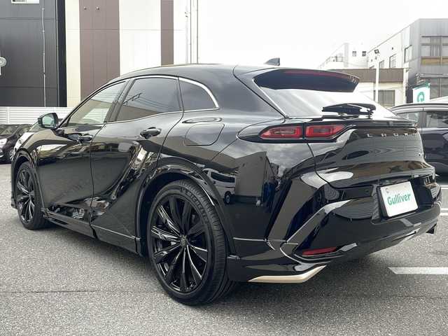 トヨタ クラウン スポーツ Z 広島県 2024(令6)年 0.8万km ブラック /登録時走行距離/　　　　　　　7683キロ/ワンオーナー/パノラマルーフ/純正ナビ/パノラミックビューモニター/地デジ/黒革シート/エアシート/パワーバックドア/モデリスタエアロ/デジタルインナーミラー/置くだけ充電/スペアキー×１/ビルトインETC/新車時整備手帳/　　【保証書】/取扱説明書/