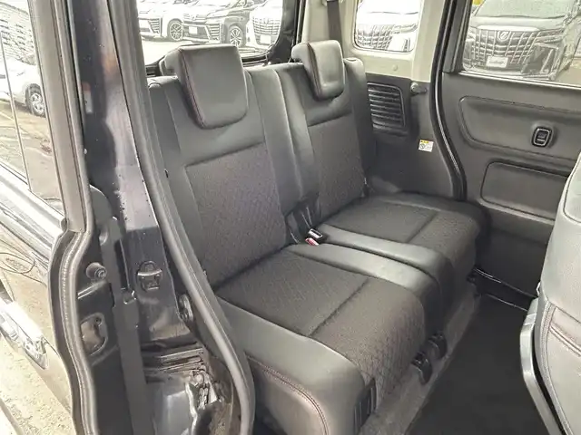 スズキ スペーシア カスタム HYBRID XS 道東・釧路十勝 2019(平31)年 6.7万km ブルーイッシュブラックパール3 4WD/両側パワースライドドア/ETC/革巻きステアリング/電動化駆動ミラー/純正15インチアルミホイール/プッシュスタート/バックカメラ/SDナビ/　（CD/SD/BT）/フルセグTV/レーダーブレーキ/ハーフレザーシート/シートヒーター/（前席のみ）/LEDオートライト/フロントフォグ/ミラーヒーター/コーナーセンサー/ウィンカーミラー/スマートキー/純正ドアバイザー/アイドリングストップ/レーンキープアシスト/衝突軽減システム/横滑り防止装置