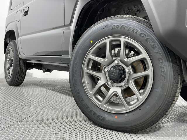 スズキ ジムニー XC 広島県 2025(令7)年 0.1万km未満 ブルーイッシュブラックパール3 届出済未使用車（5km）/クルーズコントロール/シートヒーター/ダウンヒルアシストコントロール/デュアルセンサーブレーキサポート/車線逸脱警報/ハイビームアシスト/誤発進抑制機能/LEDヘッドランプ/オートライト/純正16インチAW