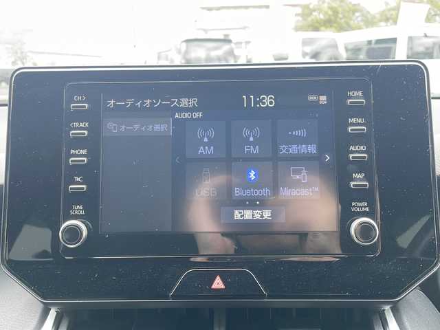 トヨタ ハリアー ハイブリッド G 福島県 2021(令3)年 9.7万km ブラック ４ＷＤ/純正ディスプレイオーディオ/【Miracast/Bluetooth/USB/ラジオ】/バックカメラ/純正18inアルミホイール/TOYOTA Safety Sense/レーダークルーズコントロール/BSM：ブラインドスポットモニター/PCS：プリクラッシュセーフティシステム/オートハイビーム/純正LEDヘッドライト/純正フォグランプ/ドライブレコーダー/純正フロアマット/ETC/スマートキー/エンジンプッシュスタート