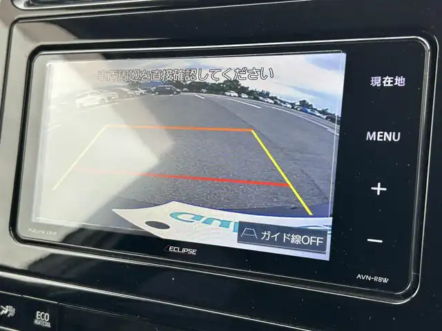 トヨタ プリウス Sセーフティプラス 愛媛県 2018(平30)年 5.4万km アティチュードブラックマイカ 社外ナビ/（フルセグTV/DVD/BT）/バックカメラ/衝突軽減ブレーキ/レーダークルーズコントロール/レーンキープアシスト/ETC/ドライブレコーダー/LEDオートライト/フォグランプ/社外17インチAW/クリアランスソナー/革巻きステアリング/ステアリングスイッチ/フロント/サイド/リアスポイラー/社外フロアマット