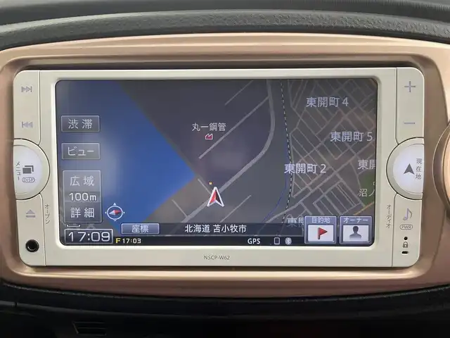 トヨタ ヴィッツ F シエル 道央・札幌 2013(平25)年 5.1万km ボルドーマイカメタリック ・4WD/・純正ナビ/・バックカメラ/・ワンセグTV/・CD再生/・Bluetooth/・プッシュスタート/・スマートキー/・オートライト/・オートエアコン/・ヘッドライトレベライザー/・電格ミラー
