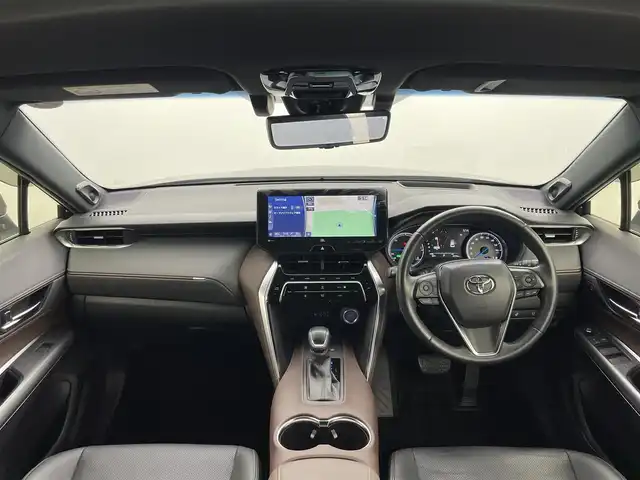 トヨタ ハリアー ハイブリッド Z レザーパッケージ 岡山県 2020(令2)年 4.6万km プレシャスブラックパール 純正JBL12.3インチナビ/（Bluetooth/フルセグ/Carplay/AUX）/JBLサウンドシステム/衝突軽減ブレーキ/アラウンドビューモニター/レーダークルーズコントロール/ビルトインETC2.0/D/N席シートヒーター/D/N席エアシート/LEDヘッドライト/ドラレコ付きデジタルインナーミラー/ブラインドスポットモニター/ステアリングヒーター/D/N席パワーシート/電動リアゲート/オートハイビーム/プッシュスタート/スマートキー/アイドリングストップ/ドアバイザー/純正フロアマット
