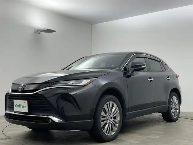 トヨタ ハリアー ハイブリッド Z レザーパッケージ 岡山県 2020(令2)年 4.6万km プレシャスブラックパール 純正JBL12.3インチナビ/（Bluetooth/フルセグ/Carplay/AUX）/JBLサウンドシステム/衝突軽減ブレーキ/アラウンドビューモニター/レーダークルーズコントロール/ビルトインETC2.0/D/N席シートヒーター/D/N席エアシート/LEDヘッドライト/ドラレコ付きデジタルインナーミラー/ブラインドスポットモニター/ステアリングヒーター/D/N席パワーシート/電動リアゲート/オートハイビーム/プッシュスタート/スマートキー/アイドリングストップ/ドアバイザー/純正フロアマット