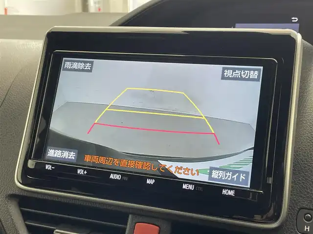 トヨタ ノア Si ダブルバイビーⅡ 滋賀県 2020(令2)年 6.5万km ブラック モデリスタエアロ(フロント、リア)/純正９インチナビ(CD/DVD/フルセグ/Bluetooth)/後席モニター/ＥＴＣ/両側電動ドア/ハーフレザーシート/LEDライト/オートライト/オートハイビーム/クリアランスソナー/クルーズコントロール/レーンキープアシスト/横滑り防止装置/衝突軽減システム/プッシュスタート/スマートキー×2