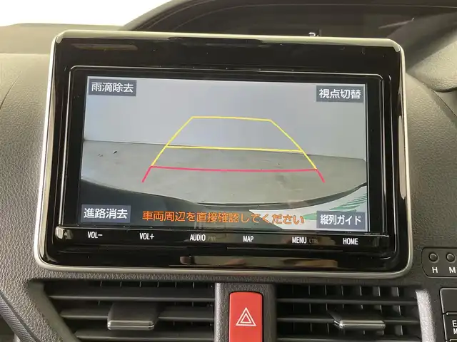 トヨタ ノア Si ダブルバイビーⅡ 大分県 2020(令2)年 6.5万km ブラック モデリスタエアロ/純正９インチナビ(CD/DVD/フルセグ/Bluetooth)/後席モニター/ＥＴＣ/両側電動ドア/ハーフレザーシート/バックカメラ/LEDライト/オートライト/オートハイビーム/クリアランスソナー/クルーズコントロール/レーンキープアシスト/横滑り防止装置/衝突軽減システム/プッシュスタート/ビルトインETC/スマートキー×2