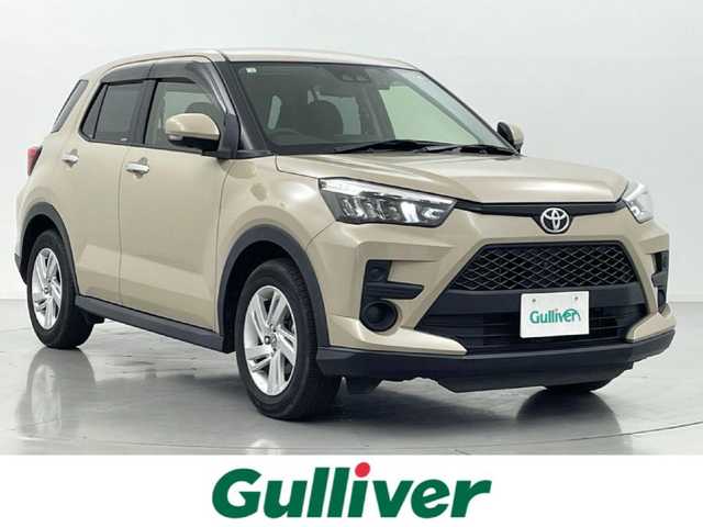トヨタ ライズ G 熊本県 2020(令2)年 3万km ナチュラルベージュマイカM 4WD/ワンオーナー/スマートアシスト/・衝突回避支援ブレーキ/・車線逸脱抑制制御機能/・先行車発進お知らせ機能/・標識認識機能/・コーナーセンサー/・パノラミックビューモニター/純正7インチナビ【NSCN-W68】/（CD/ワンセグTV/BT）/シートヒーター（D・N席）/ビルトインETC/アイドリングストップ/ドライブレコーダー（F・R）/横滑り防止/ステアリングスイッチ/オートライト/スマートキー/プッシュスタート/純正フロアマット/純正16インチAW/電動格納ミラー/ドアバイザー