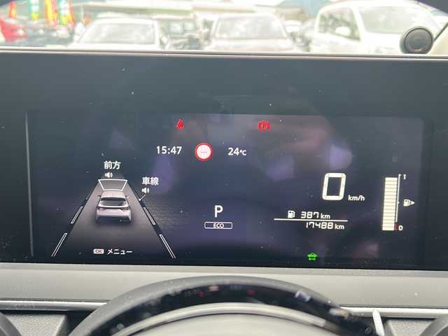日産 ノート X FOUR 京都府 2021(令3)年 1.8万km オーロラフレアブルーパール 社外７型SDナビ/衝突軽減装置　/バックカメラ　/フルセグ　/禁煙車　/コーナーセンサー /４WD /ＬＥＤヘッドライト　/スマートキー /前席シートヒーター /ＥＴＣ /電動格納ミラー /プッシュスタート