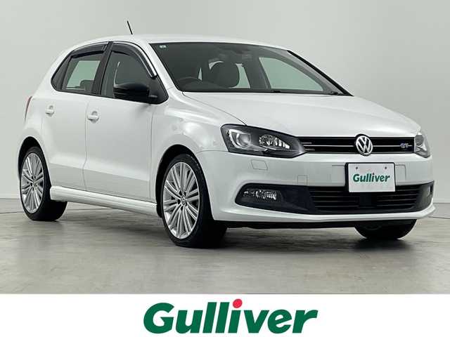 フォルクスワーゲン ポロ ブルーGT 岐阜県 2015(平27)年 4.9万km ピュアホワイト 純正SDナビゲーション/FM AM/DVD CD/MUSIC CATCHER/TV/SD/USB /iPod/Bluetooth /VTR/革巻きGTステアリング/ステアリングリモコン/パドルシフト/レーダークルーズコントロール/バニティランプ/純正ETC/冬タイヤ付きAW車載/横滑り防止装置