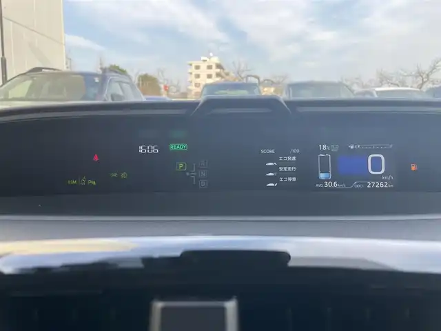 トヨタ プリウス ＰＨＶ A 東京都 2022(令4)年 2.8万km スピリテッドアクアメタリック ワンオーナー/トヨタセーフティセンス/・衝突軽減装置/・レーンキープアシスト/・レーダークルーズコントロール/・オートハイビーム/全方位カメラ/後続警戒システム/クリアランスソナー/パーキングアシスト/D席パワーシート/前席シートヒーター/電熱線入りミラー/ステアリングヒーター/純正ナビ/（ワンセグTV/Bluetooth/Tコネクト）/付属品/・ドライブレコーダー（TZ-DR301)/・ETC2.0/・スペアキー×1/・取扱説明書/・保証書/・記録簿
