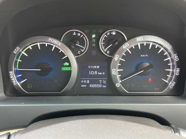 トヨタ アルファードハイブリット G Lパッケージ 岩手県 2012(平24)年 4.9万km ゴールドパールクリスタルシャイン SR プレミアムサウンドナビ フリップダウンモニター 全周囲C フルセグ 両側電動スライド 電動リアゲート メモリ付電動革シート シートヒーター クルコン ドラレコ AC100Vコンセント 純正16AW オートHIDライト フォグ