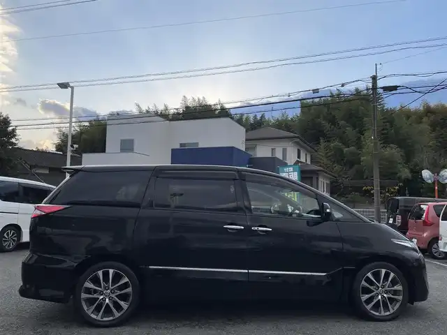 トヨタ エスティマ アエラス プレミアム 熊本県 2018(平30)年 6.7万km ブラック 純正ナビ（NSZT-W68T）/【フルセグTV/Bluetooth/CD/DVD】/バックカメラ/両側パワースライドドア/クルーズコントロール/プリクラッシュセーフティ/オートLEDライト/オートハイビーム/ウィンカーミラー/革巻きステアリング/ステアリングスイッチ/純正18インチAW/D席パワーシート/プッシュスタート/スマートキー/ETC/純正フロアマット/純正ドアバイザー/横滑り防止装置/ABS/保証書/取扱説明書