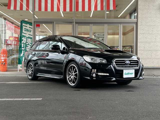 スバル レヴォーグ 1．6GT アイサイト Sスタイル 埼玉県 2015(平27)年 3.9万km クリスタルブラックシリカ ワンオーナー/アイサイト/　　プリクラッシュブレーキ/　　アクティブレーンキープ/　　車線逸脱警報/　　ふらつき警報/　　AT誤発進抑制制御&AT誤後進抑制制御/社外メモリナビ /　　BT/CD/DVD/フルセグ/TVキャンセラー/バックカメラ /アダプティブクルーズコントロール/LEDヘッドライト /社外18インチアルミホイール /運転席パワーシート /ETC /アイドリングストップ /USBポート /トノカバー キーレスエントリー&プッシュスタート/純正フロアマット/パドルシフト/電動パーキングブレーキ/本革巻シフトレバー/本革巻ステアリングホイール/マルチインフォメーションディスプレイ付きルミネセントメーター/全席パワーウィンドウ/スペアキー/純正アルミ付きスタッドレスタイヤ4本/禁煙車/保証書/取扱説明書/R6、R4、R2、H30整備記録