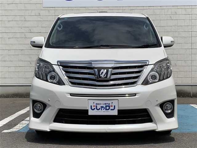 トヨタ アルファード 240S プライムセレクションⅡ 大阪府 2010(平22)年 15.2万km ホワイトパールクリスタルシャイン 社外SDナビ(ALPINE　EX009V)/　AM/FM/CD/DVD/BT/フルセグ/バックカメラ/フリップダウンモニター/クルーズコントロール/両側パワースライドドア/ETC/取説/保証書
