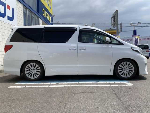 トヨタ アルファード 240S プライムセレクションⅡ 大阪府 2010(平22)年 15.2万km ホワイトパールクリスタルシャイン 社外SDナビ(ALPINE　EX009V)/　AM/FM/CD/DVD/BT/フルセグ/バックカメラ/フリップダウンモニター/クルーズコントロール/両側パワースライドドア/ETC/取説/保証書