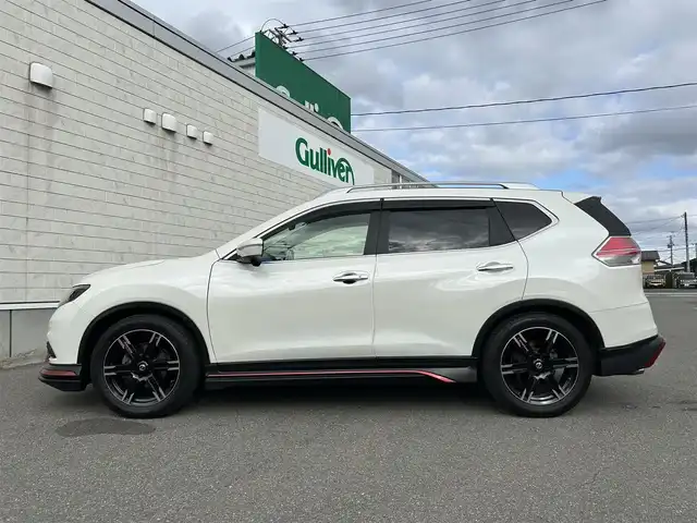 日産 エクストレイル 20Xtt エマージェンシーブレーキ 山形県 2016(平28)年 5.9万km ブリリアントホワイトパール 4WD/禁煙車/ニスモフルエアロ/純正9インチSDナビ/フルセグTV/AM/FM/CD/DVD/Bluetooth接続/衝突軽減ブレーキ/横滑り防止装置/オートライト/LEDライト/パワーバックドア/シートヒーター/ダウンヒルアシスト/ETC/NISMO19インチAW