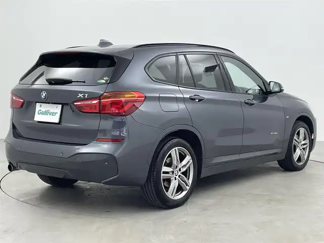 ＢＭＷ Ｘ１ xDrive 18d Mスポーツ 大分県 2016(平28)年 9.8万km グレー メーカーナビ/DVD/Bluetooth/バックカメラ/コーナーセンサー/オートLEDライト/前方ドライブレコーダー/衝突軽減ブレーキ/純正18インチAW/純正フロアマット/スマートキーX2/保証書/取扱説明書