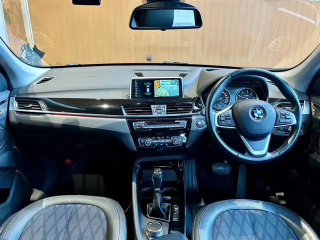 ＢＭＷ Ｘ１ xDrive 18d xライン 宮城県 2017(平29)年 5.1万km サファイアブラックP 純正ナビ/バックカメラ/CD/DVD再生/ハーフレザー(黒)/シーとヒーター/LEDヘッドライト/フロントフォグ/パワーバックドア/前後ドラレコ/ミラーETC/アイドリングストップ/ACC/レーンキープアシスト/インテリジェントセーフティ/ワンオーナー/スペアキー×１