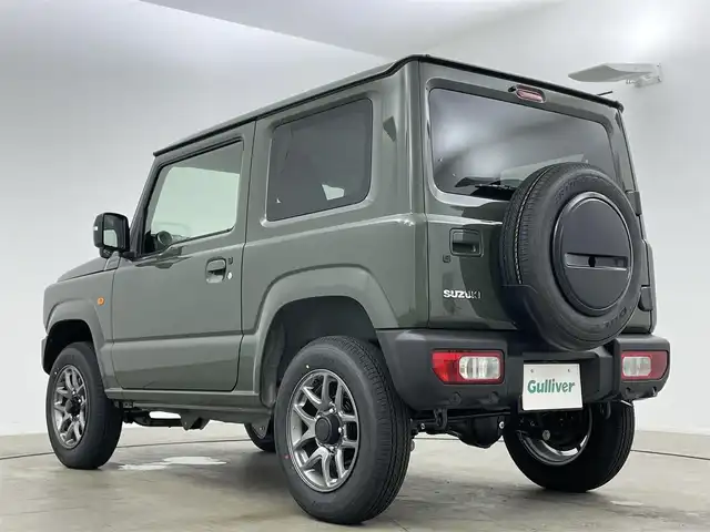 スズキ ジムニー XC 岡山県 2025(令7)年 0.1万km未満 ジャングルグリーン 届出済未使用車/シートヒーター/クルーズコントロール/ミラーヒーター/ステアリングスイッチ/チルトステアリング/ダウンヒルアシストコントロール/シートリフター/スマートキー×2/新車保証書/取扱説明書/ISOFIX/４WD/スズキセーフティーサポート/・デュアルセンサーブレーキサポート/・誤発進抑制機能/・車線逸脱警報機能/・ふらつき警報機能/・ハイビームアシスト/・先行車発進お知らせ機能/・標識認識機能/(進入禁止、はみ出し通行禁止、最高速度)