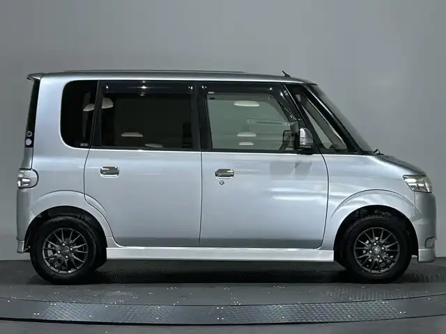 ダイハツ タント カスタム VS 愛媛県 2007(平19)年 5.1万km ウォームシルバーメタリック 社外オーディオ　ハーフレザーシート　社外フロアマット　社外アルミホイール　リモコンキー　　ＡＣ　ＡＢＳ　Ｗエアバック　キセノンヘッドライト　パワーステアリング　パワーウィンドウ