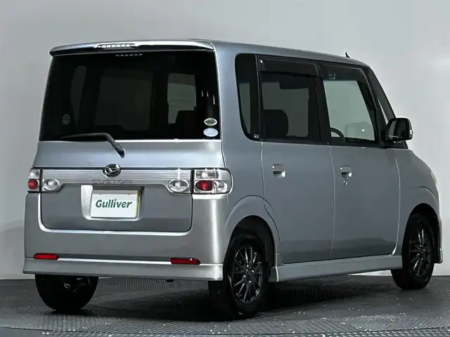 ダイハツ タント カスタム VS 愛媛県 2007(平19)年 5.1万km ウォームシルバーメタリック 社外オーディオ　ハーフレザーシート　社外フロアマット　社外アルミホイール　リモコンキー　　ＡＣ　ＡＢＳ　Ｗエアバック　キセノンヘッドライト　パワーステアリング　パワーウィンドウ