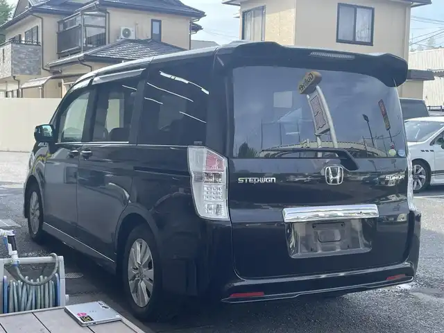 ホンダ ステップワゴン スパーダ Z 千葉県 2010(平22)年 9.5万km プレミアムブラキッシュパール 社外HDDナビ/（CD/USB/BT/TV）/両側パワースライドドア/オートライト/ETC/ドアバイザー/純正フロアマット