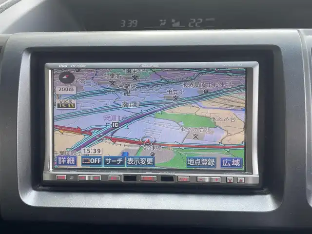 ホンダ ステップワゴン スパーダ Z 千葉県 2010(平22)年 9.5万km プレミアムブラキッシュパール 社外HDDナビ/（CD/USB/BT/TV）/両側パワースライドドア/オートライト/ETC/ドアバイザー/純正フロアマット