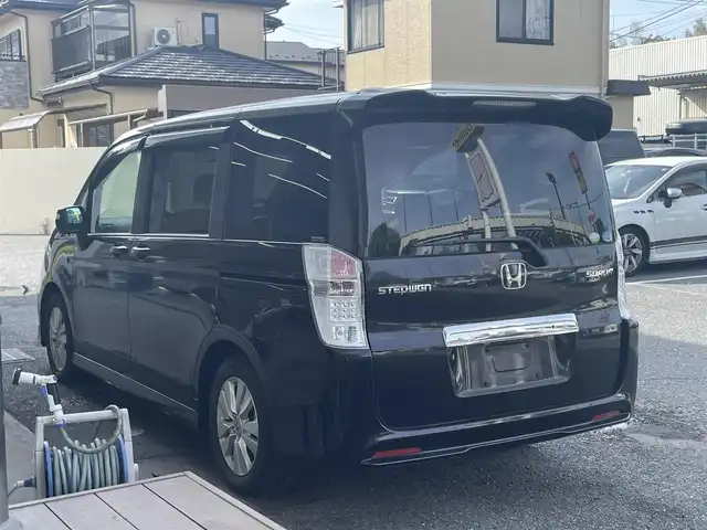 ホンダ ステップワゴン スパーダ Z 千葉県 2010(平22)年 9.5万km プレミアムブラキッシュパール 社外HDDナビ/（CD/USB/BT/TV）/両側パワースライドドア/オートライト/ETC/ドアバイザー/純正フロアマット