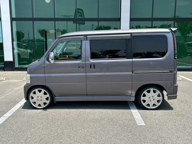ホンダ バモス M 和歌山県 2008(平20)年 5.3万km アドミラルグレーメタリック CDデッキ/AM/FM/両側スライドドア/パワーステアリング/パワーウィンドウ/社外16インチAW/純正フロアマット