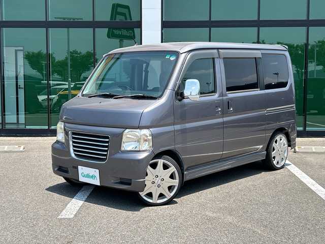 ホンダ バモス M 和歌山県 2008(平20)年 5.3万km アドミラルグレーメタリック CDデッキ/AM/FM/両側スライドドア/パワーステアリング/パワーウィンドウ/社外16インチAW/純正フロアマット