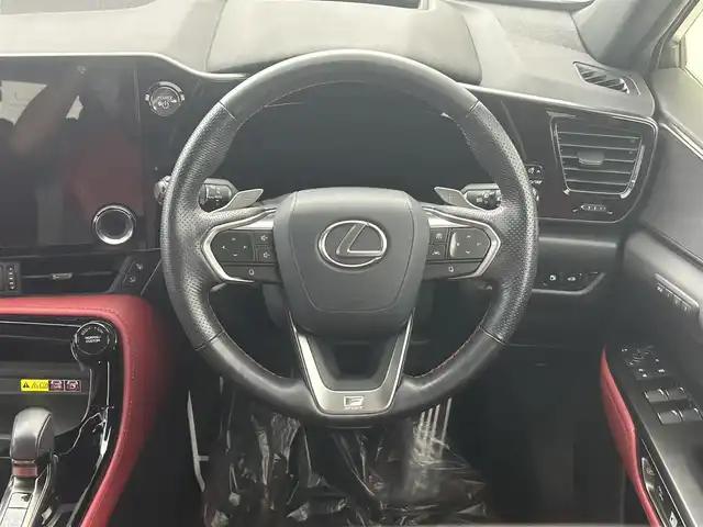 レクサス ＮＸ 350h Fスポーツ 埼玉県 2022(令4)年 3.8万km ホワイトノーヴァガラスフレーク サンルーフ　純正ナビ　全方位カメラ　デジタルインナーミラー置くだけ充電　１００Ｖ電源　温シート冷シート　オートハイビーム　ＢＳＭ HUD 前後ドライブレコーダー ビルトインETC2.0 パワーシート