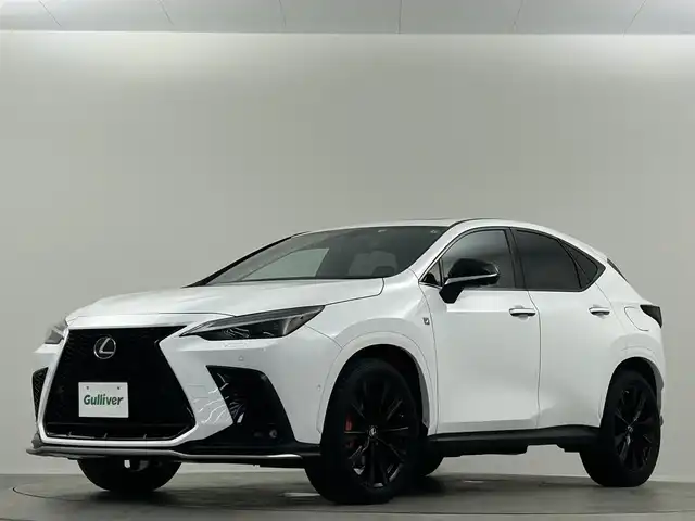 レクサス ＮＸ 350h Fスポーツ 埼玉県 2022(令4)年 3.8万km ホワイトノーヴァガラスフレーク サンルーフ　純正ナビ　全方位カメラ　デジタルインナーミラー置くだけ充電　１００Ｖ電源　温シート冷シート　オートハイビーム　ＢＳＭ HUD 前後ドライブレコーダー ビルトインETC2.0 パワーシート