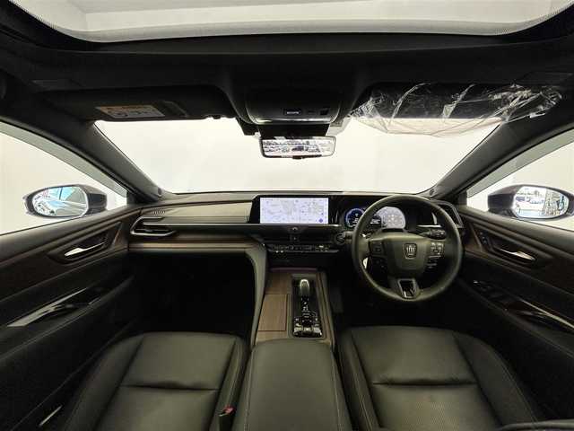 トヨタ クラウン Z 愛知県 2024(令6)年 1.8万km プレシャスブラックパール メーカーディスプレイオーディオPlus/　（ナビ/フルセグ/AM/FM/Bluetooth）/パノラマルーフ/モデリスタエアロ(F/S/R）/パノラミックビューモニター/バックカメラ/AC１００V/ビルトインETC2.0/トヨタセーフティーセンス/　・プリクラッシュセーフティ/　・レーダークルーズコントロール/　・レーントレーシングアシスト/　・ロードサインアシスト/　・プロアクティブドライビングアシスト/トヨタチームメイト/　・アドバンスドドライブ/　・アドバンスドパーク/デジタルインナーミラー/レザーシート/シートヒーター（D/N/後）/ベンチレーション（D/N）/ハンドルヒーター/置くだけ充電/電動リアゲート/純正19インチアルミホイール/スマートキー×２/保証書