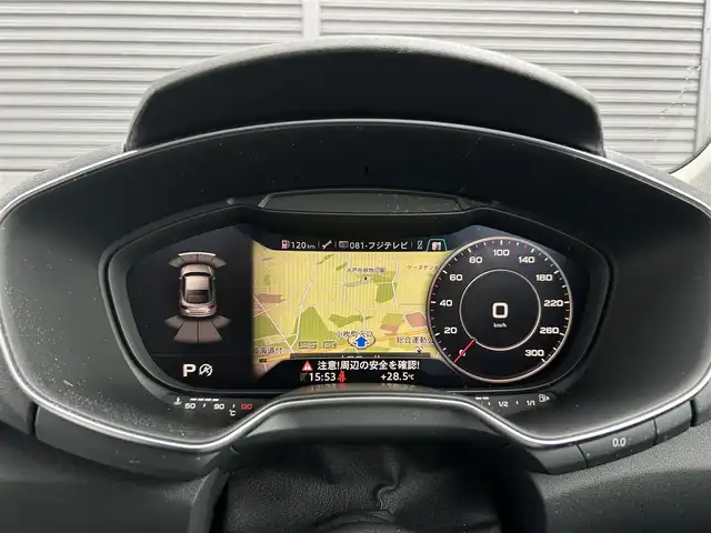 アウディ ＴＴクーペ 2．0 TFSI クワトロ 茨城県 2015(平27)年 2.5万km グレー アシスタンスパッケージ /バーチャルCP /ナビ /TV /LED/ レーンアシスト /サイドアシスト /クルーズコントロール /バックカメラ /パーキングエイド /パワーシート /DVD/CD/USB/BT /ETC2.0